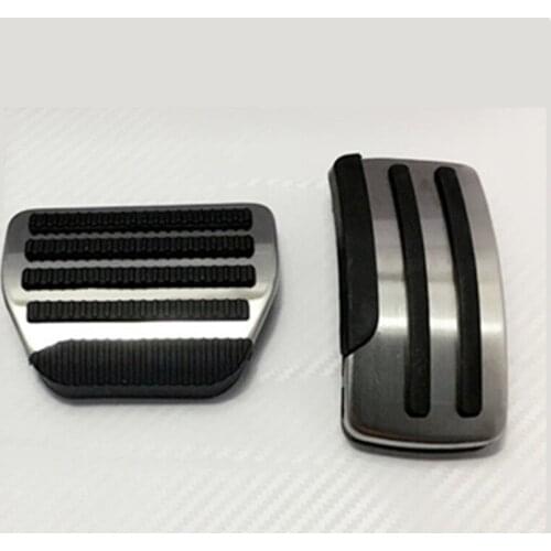 For Nissan X-Trail Rogue T31 Qashqai Rogue Sport J10 Brake and Accelerator Pedals Trim 2010 2011 2013