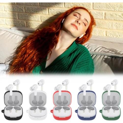 Silicone Protective Case For QCY T13 Wireless Bluetooth Earphones QCY T13 Headset Charging Box Protective Cover With Anti-drip