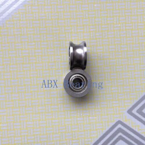 U624ZZ U624 624UU U groove deep groove ball bearing 4x13x7mm for 5.5mm shaft carbon steel