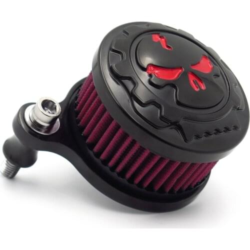 Aftermarket Free Shipping Motor Parts Air Cleaner Intake Filter System Kit For Harley Sportster XL883 XL1200 1988 -2015 Black