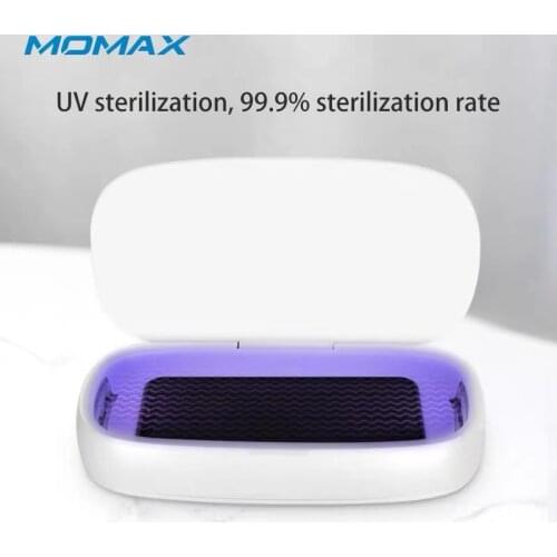 Momax wireless charger UV disinfection box mini small 10W fast charge Apple 11promax Huawei mobile phone Android universal