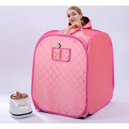 Sauna Steam Bath Steam Life Cabin Portable Steam Sauna Generator 2.8L 1500W Therapy Detox Lose Weight Health presevation Folding