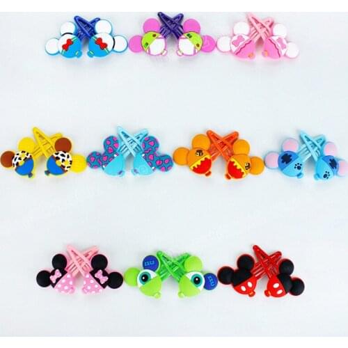 Childrens Hairpin Bb Clip Card Broken Hair Girl Bangs Not Hurt Hair Baby Hairpins Headdress Princess Baby Hair Accessories Gift