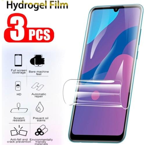 3Pcs full cover Hydrogel Film Screen protective for Huawei Honor 9 Lite 9a 9c 9s 9x 8a pro 8a prime 8c 8s 8x Soft film not glass
