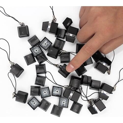 Fidget Pocket Keyboard Mechanical Switch Keyboard Fingertip Fidget Button Stress Relief Toys for ADHD Autism Special Needs