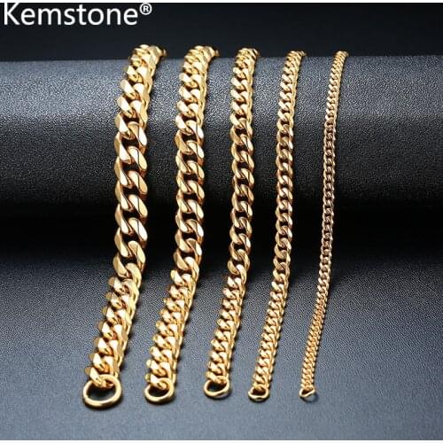 Золотые браслеты для мужчин Kemstone China At AliExpress