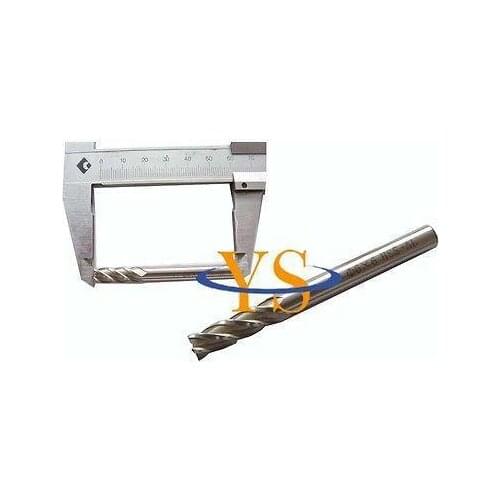 10pcs 4 Flute 6MM X 6MM Shank HSS End Milling Cutter CNC Milling Lathe