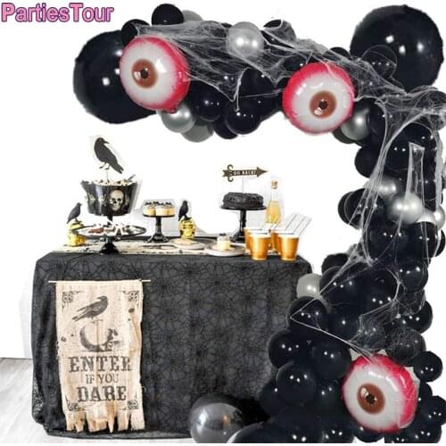 Halloween Balloons kit Eye Helium Foil Balloon the Day of Death Creep Spooky Halloween Party Decortion Bloody Eyes Balloon Globo
