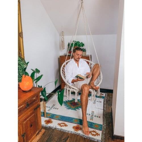 Nation Wind Tapestry Blanket Rectangle Macrame Printed Household Carpet Large Area Bed Sheet Travel Picnic Cloth Piano Cover