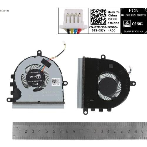 New Laptop cpu cooling fan cooler radiator for DELL Inspiron 5570 15-5575 3583 Laptop Cooling fan FX0M0 cn-0FX0M0