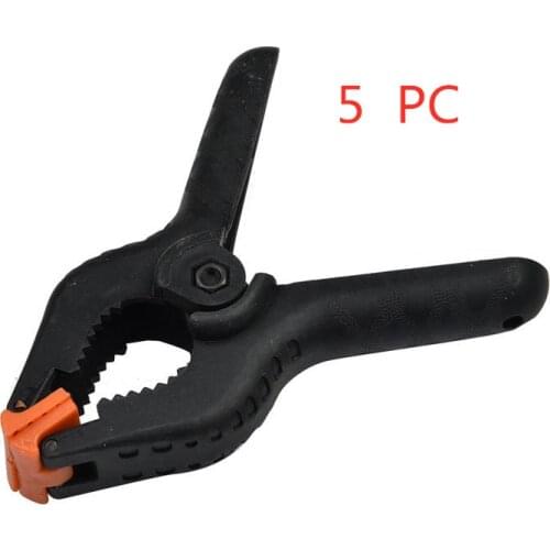 5Pcs/Pack Plastic Nylon Spring Clamp 2in 65mm Phone Tablet LCD Screen Fastening Clamp Non-slip Handle Woodworking Repair Tool