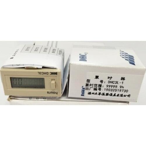 Wenzhou Dahua Chronograph DHC3L-1 Industrial Timer 99999.9h AC Voltage Input