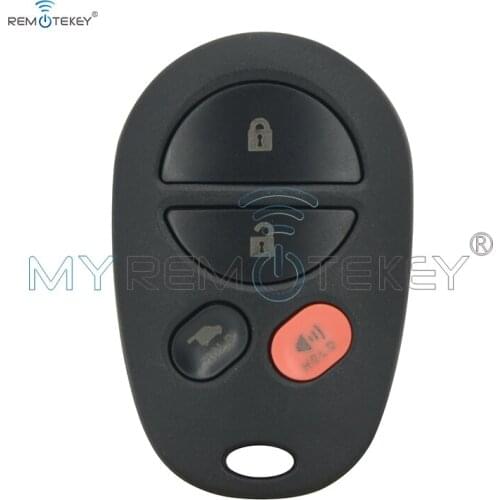 Remtekey For Toyota Highlander Sequoia Sienna GQ43VT20T Remote Fob 4 Button 315Mhz GQ43VT20T Car Key