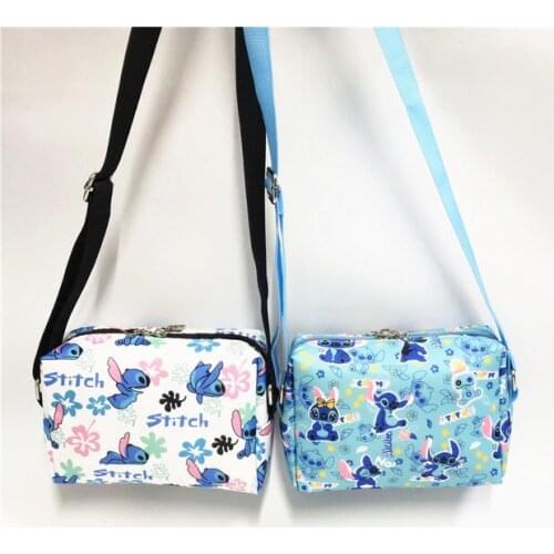 Stitch Baby Capacity Wallet Children Cartoon Lovely Phone Bags Fashion Street Shoulder Bags Parent-child Bag