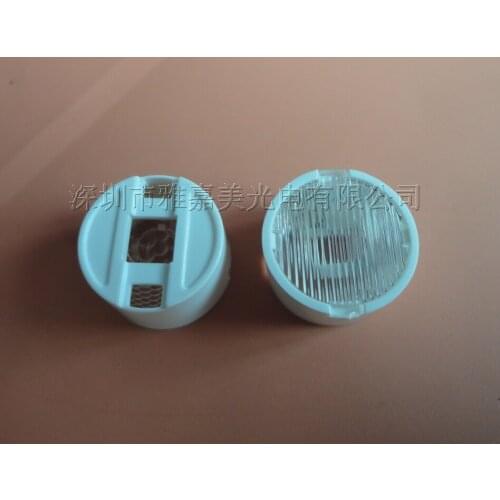 5050 LED Lens Diameter 15.3mm 10*65 degrees streak XML2 T5/T6/U2 Lens (with holder) CREE Lens