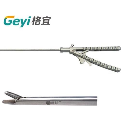Heavy V-shaped straight Needle Holder Forceps Needle clamp for Laparoscopic surgical instrument