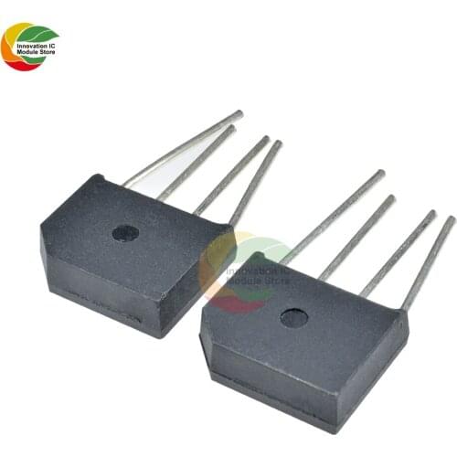 5PCS/Lot Bridge Rectifier Diode KBL406 SIP-4 4A 600V Single Phase Bridge Rectifier Original Integrated Circuit