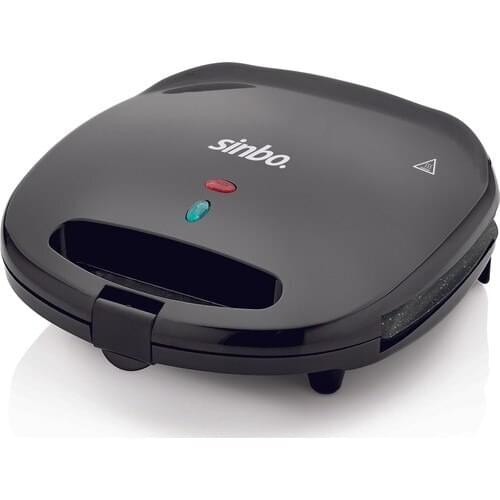 Toast Machine Multi-Function Sinbo Breakfast Maker Sandwich Machine Compact Panini Press Toast, Grilling, Omelets, Bread, Pancak