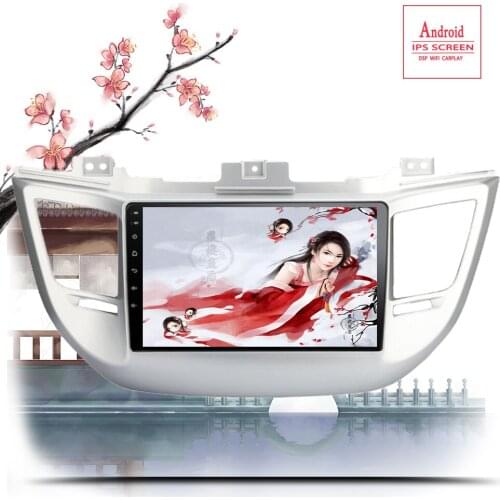 For Hyundai Tucson/IX35 2014- 2017 2018 Android 10.0 DSP Car Multimedia Stereo Player DVD Radio Audio GPS Navigation Head unit