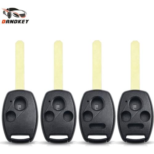 Dandkey 2+1/2/3+1/3/4 Buttons Car Remote Key Shell For HONDA Accord Civic CRV Pilot JAZZ/CRV Odyssey Car Key Shell Case
