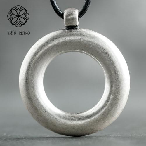 Long Necklace for Women Chokers Vintage Jewelry Round Statement Pendants necklaces & pendants Jewellery Suspension 2021 Hotsale