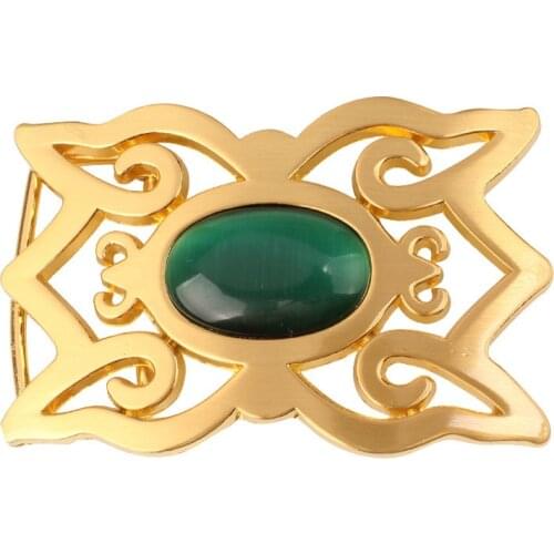 Gem Onyx belt Buckle flat buckle for 3.8cm belt homemade handmade waistband Components