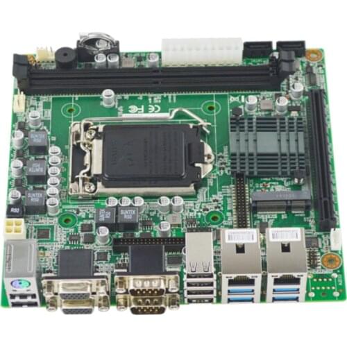EITX-7581-02 industrial motherboard LGA1151 DDR4 PCI-Ex16 10xRS232 4xUSB2.0 2xVGA