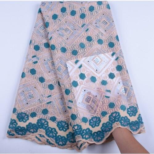 Cotton Fabric African Lace Fabric 2019 High Quality French Mesh Lace Fabric Nigerian Milk Silk Lace Fabrics For Dresses 1589