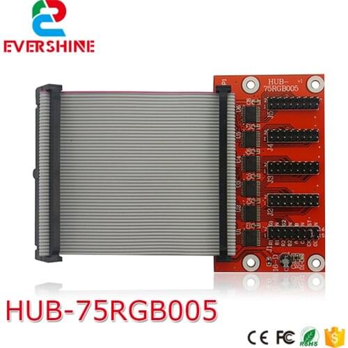 HUB75 Async RGB control card hub75RGB005 full-color adapter plate hub card