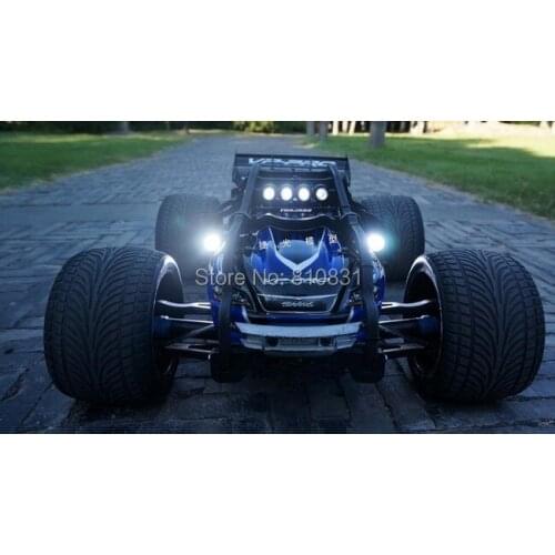 E-Revo Traxxas Lamp Headlamps Taillight Set 12pcs Include Tail light bracket and Remote control switch NEW