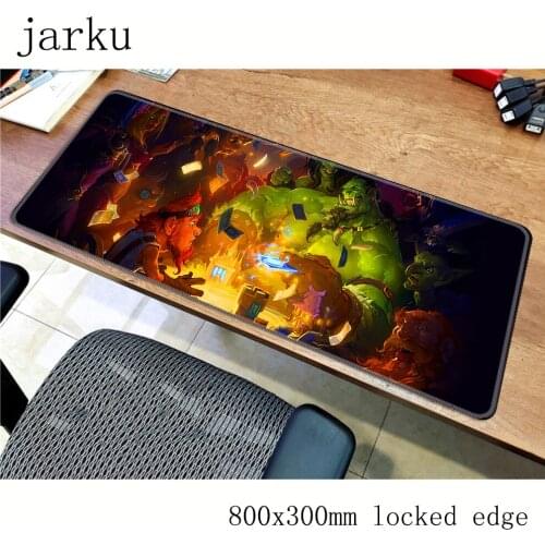 HearthStone pad mouse computador gamer mause pad 800x300X2MM padmouse big High quality mousepad ergonomic gadget office desk mat