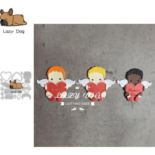 Love valentines mothers fathers day Baby Metal Cutting Dies Scrapbooking Stencil Craft Embossing Die Cut Card Making New Dies