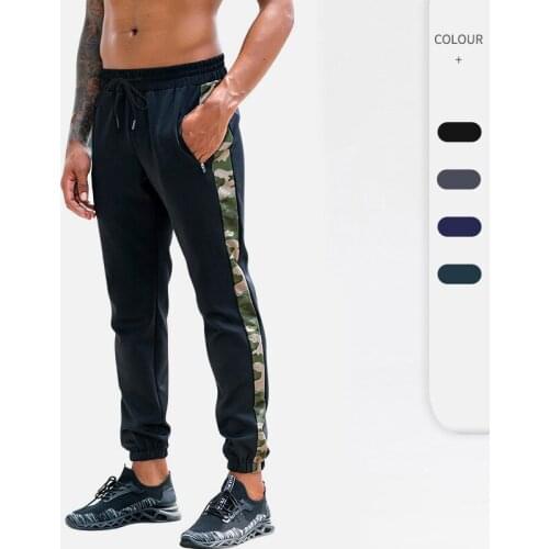 Mens loose sports pants fitness Outdoor running camouflage pants elastic quick drying casual Leggings Workout Jogging Trousers
