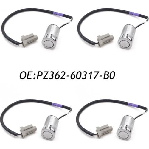 New 4PCS PZ362-60317-B0 Ultrasonic Parking PDC Sensor for Toyota Land Cruiser 4.7L UZJ100 2UZFE 1998-2007 PZ362-60317