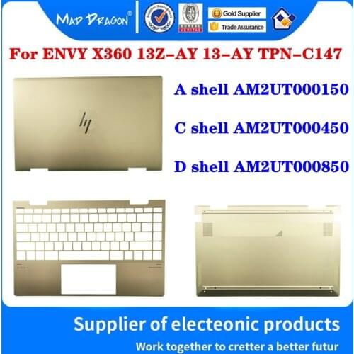 New Original AM2UT000450 For HP ENVY X360 13-AY 13Z-AY TPN-C147 Laptop Palmrest Upper Cover Case Keyboard Golden C Shell