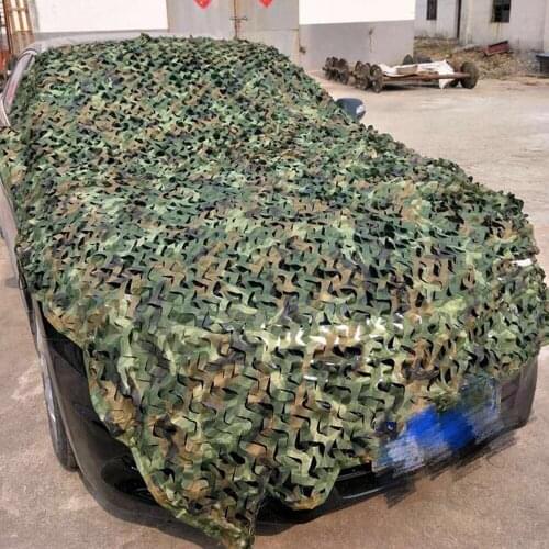 3*5M Hunting Military Camouflage Nets Woodland Jungle Army Camo Netting Camping Sun Shelter Tent Shade Car Covers Tent