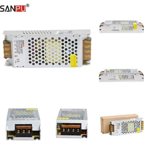 Wholesale 40pcs/lot SANPU LED Power Supply 24VDC 100W 4A Constant Voltage 24V LED Driver Transformer AC-DC 220V-24V CL100-W1V24