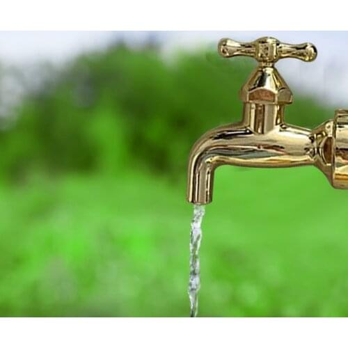 Resin Floating Faucet Fountain Kits Running Tap Holiday Gift Watering Can Floating Tap Garden Yard Decor Running Tap Decor