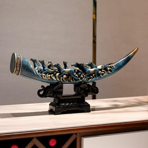 Fortune Ivory Decorated Furnishing Articles European Style Creative Household Sitting Room Porch Office Home Decor