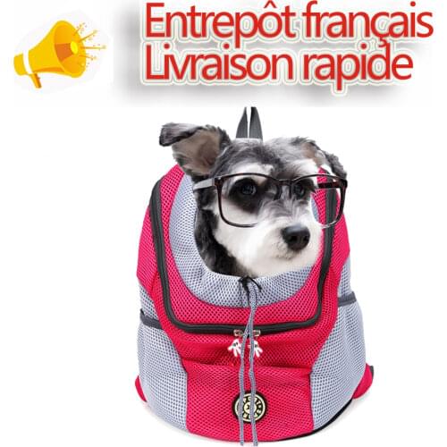 Out Carrying Travel Outdoor Pet Dog Carrier Bag Pet Dog Front Bag Mesh Backpack Head Pet Supplies Backpack Mesh Backpack Head