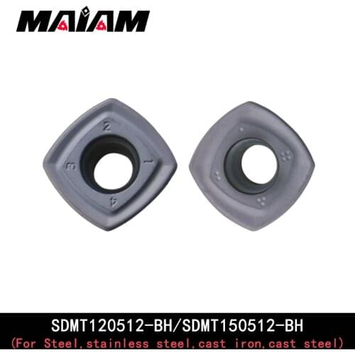 SDMT insert Fast forward Double-sided SDMT120512 SDMT150512 SDMT150512 BH CNC lathe maching center tool insert ASRF cutter head