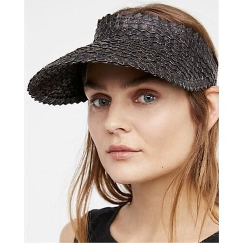 Straw Rattan Visor Hat Visor Pretty Stylish And Elegant