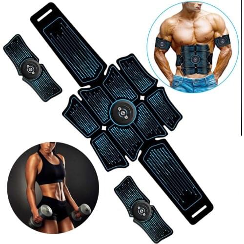 Abdominal Muscle Hip Trainer Stimulator ABS Electrostimulation Fitness Massager Abdomen Weight Loss Slimming Home Gym Equipment