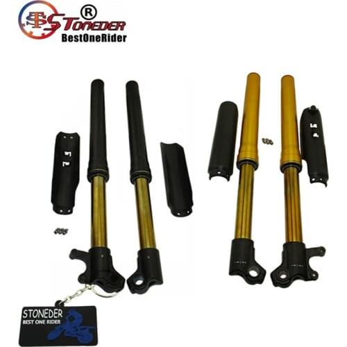 STONEDER 660mm & 625mm Full Adjustable Front Forks Suspension For Pit Dirt Bike Motard Motorcycle