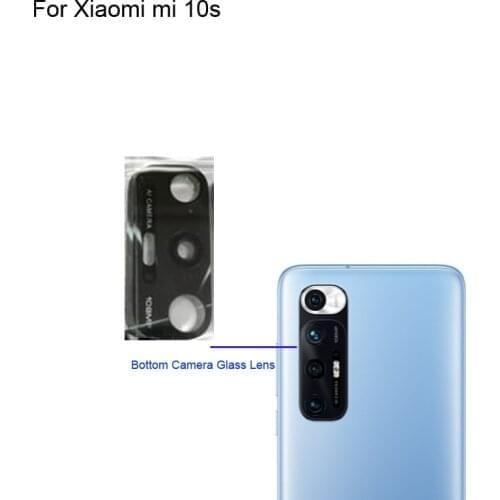 For Xiaomi mi 10s Replacement Back Rear Camera Lens Glass Parts For Xiaomi mi 10 s test good Mi10s
