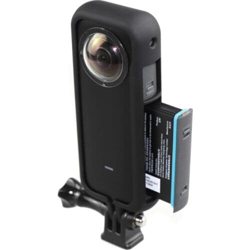 Protective Frame Border Case Holder Adapter Mount Expansion Shell for 360 One X2, Comes with Screw & Wrist Strap Q81F