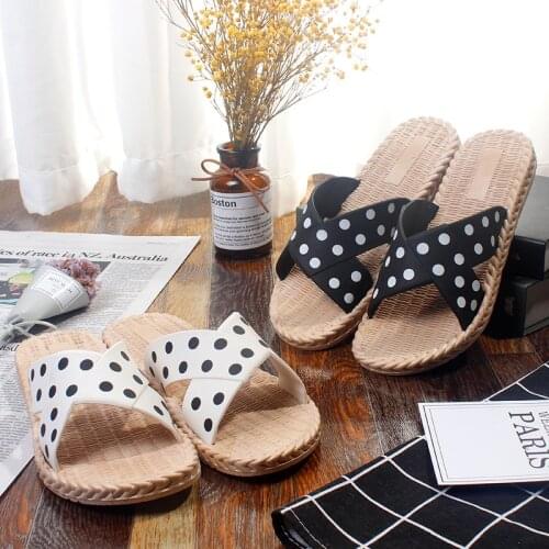 Slipper Womens Wave Point Fashion Versatile Home, Indoor Anti Slip Slippers Outdoor Beach Mens Slippers Women Shoes