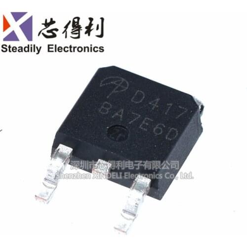 10pcs/lot Brand New & Original Aod417 D417 30v/25A Patch to-252 MOS Field Effect Transistor