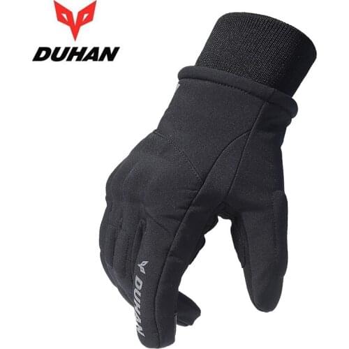 2018 Winter New Knight equipment DUHAN Waterproof Motorcycle gloves Windproof Warm Motorbike Glove Wear resistant Non-slip