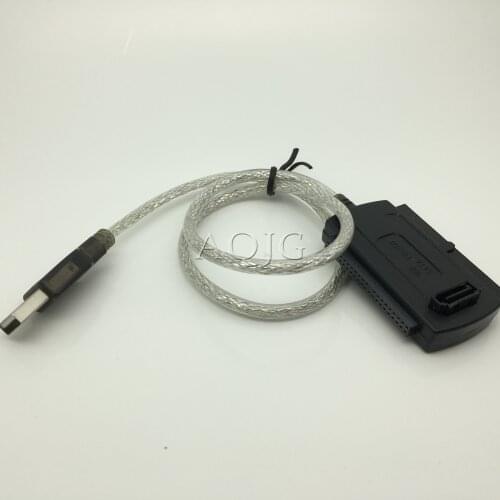 3in1 USB 2.0 IDE SATA 5.25 S-ATA 2.5 3.5 Inch Hard Drive Disk HDD Adapter Cable for PC Laptop Converter